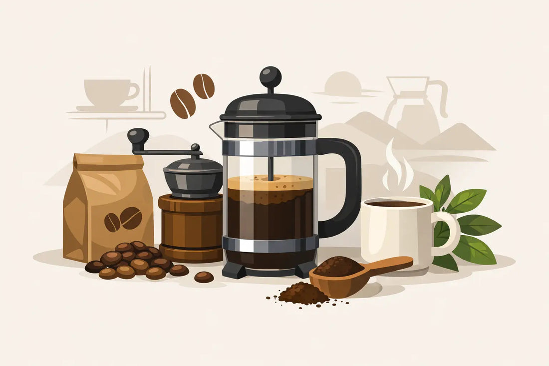 Choosing Coffee for French Press at Home