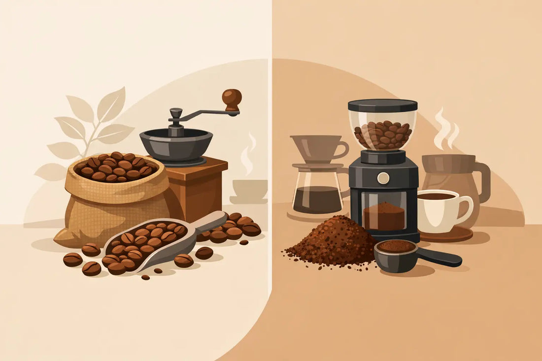 Whole Bean vs Ground Coffee: What Tastes Better?